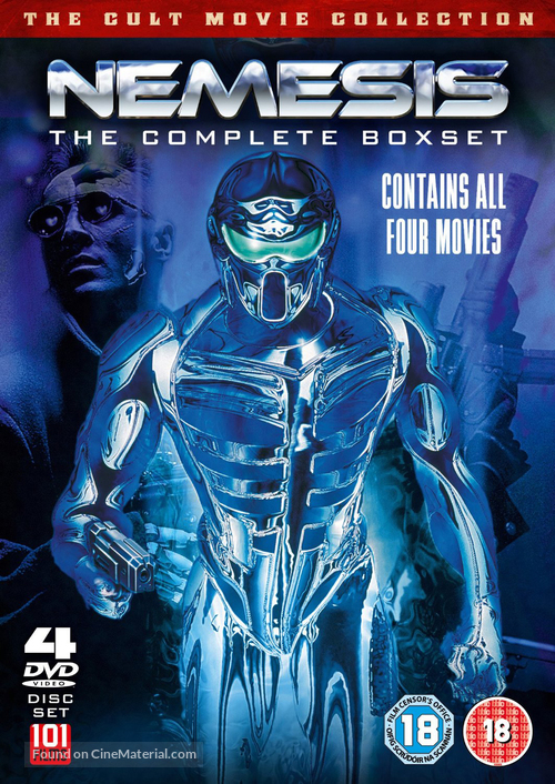 Nemesis 2: Nebula - British DVD movie cover