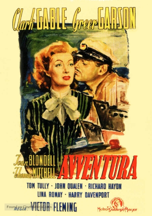 Adventure - Italian Movie Poster