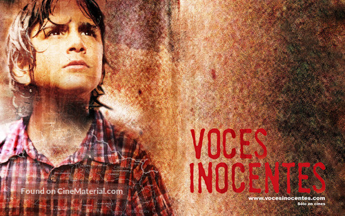 Innocent Voices - Mexican Movie Poster