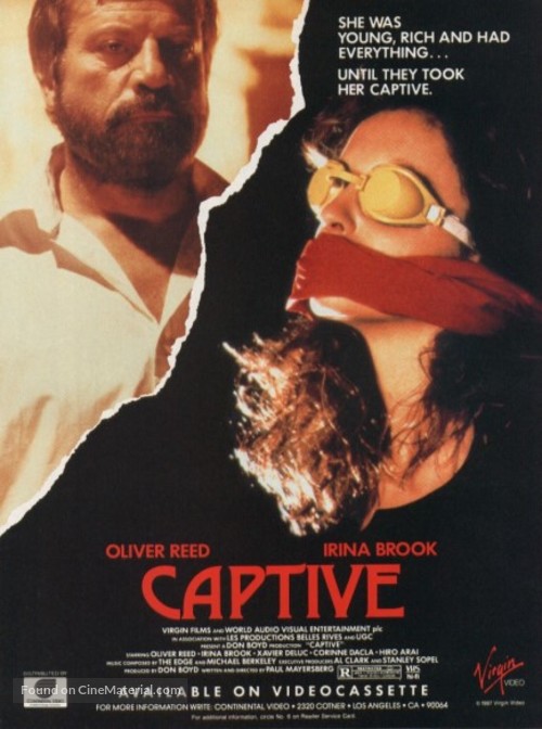 Captive - Video release movie poster