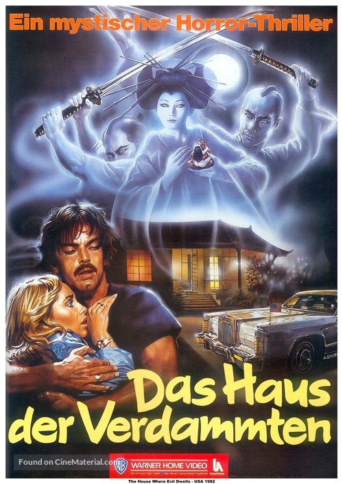 The House Where Evil Dwells - German VHS movie cover