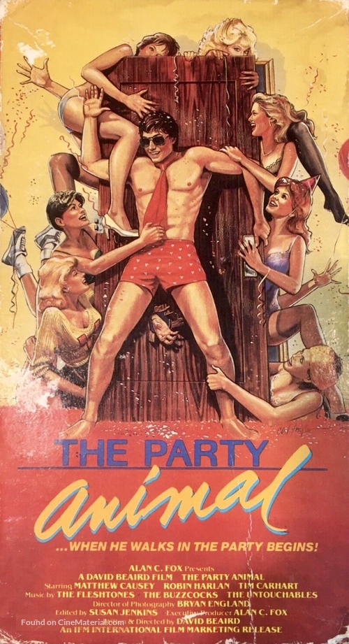 The Party Animal - Movie Cover