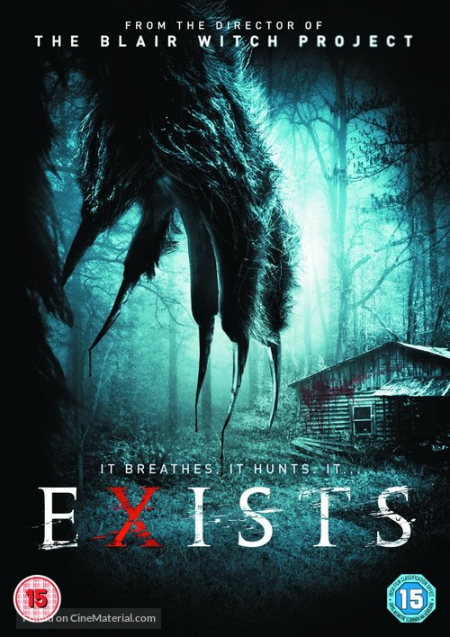 Exists - British DVD movie cover