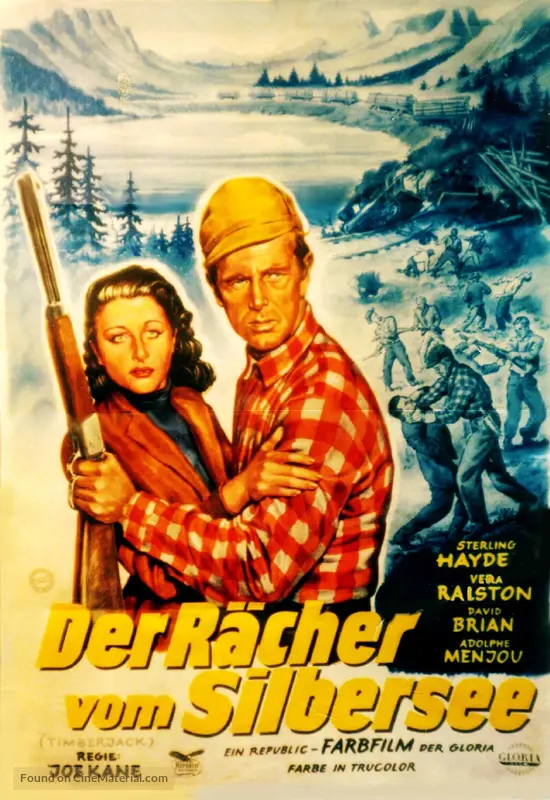 Timberjack - German Movie Poster