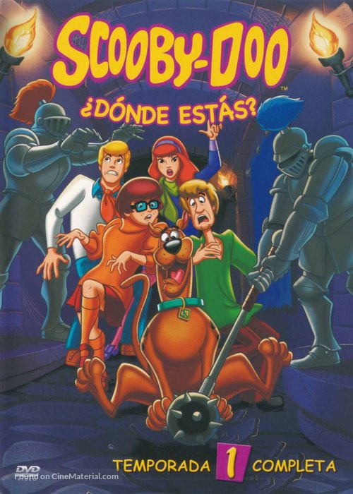 &quot;Scooby-Doo, Where Are You!&quot; - Spanish DVD movie cover