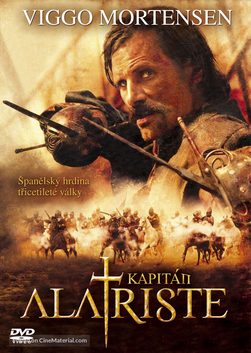 Alatriste - Czech DVD movie cover