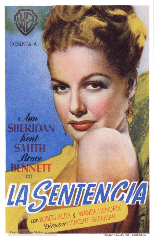 Nora Prentiss - Spanish Movie Poster
