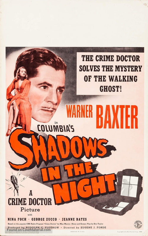 Shadows in the Night - Movie Poster