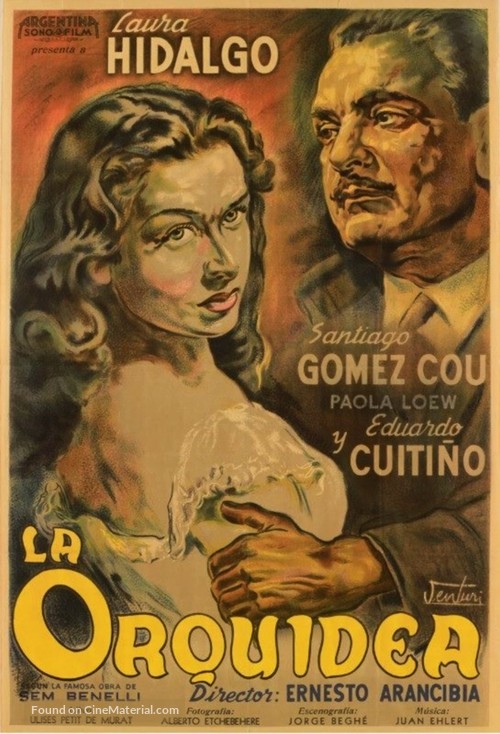 La orqu&iacute;dea - Argentinian Movie Poster