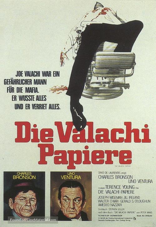 The Valachi Papers - German Movie Poster