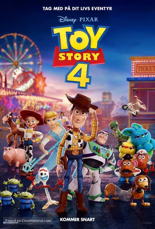 Toy Story 4 - Danish Movie Poster