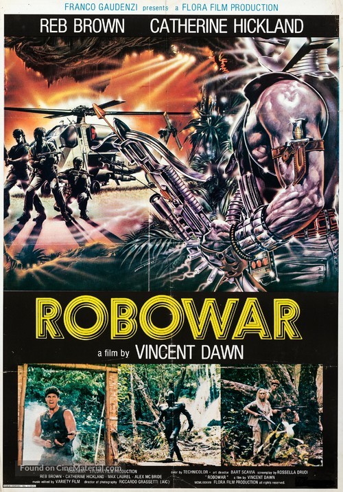 Robowar - Robot da guerra - Lebanese Movie Poster