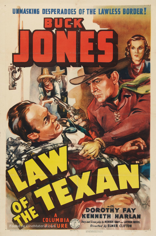 Law of the Texan - Movie Poster