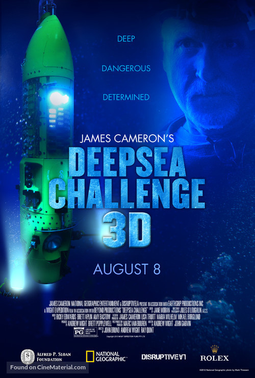 Deepsea Challenge 3D - Movie Poster