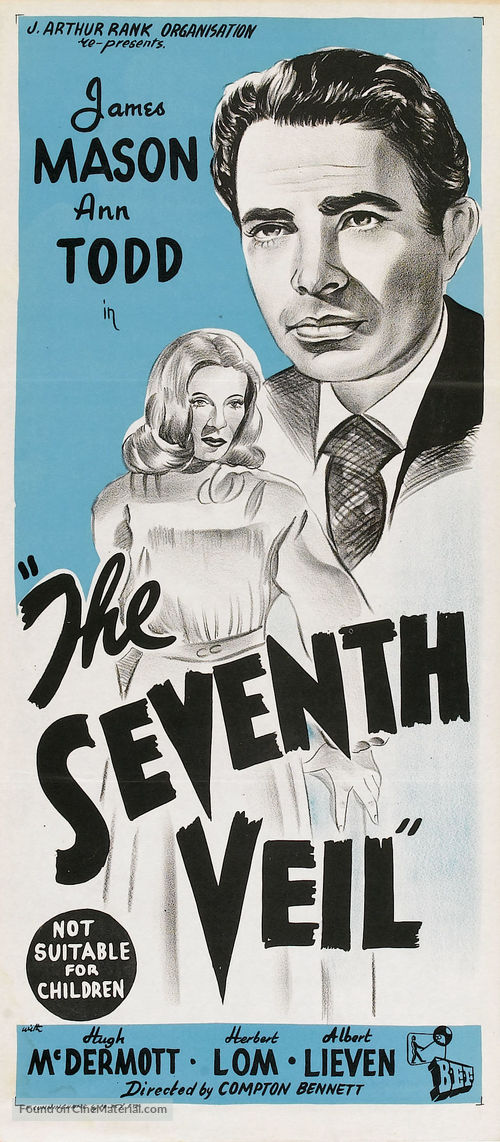 The Seventh Veil - Australian Movie Poster