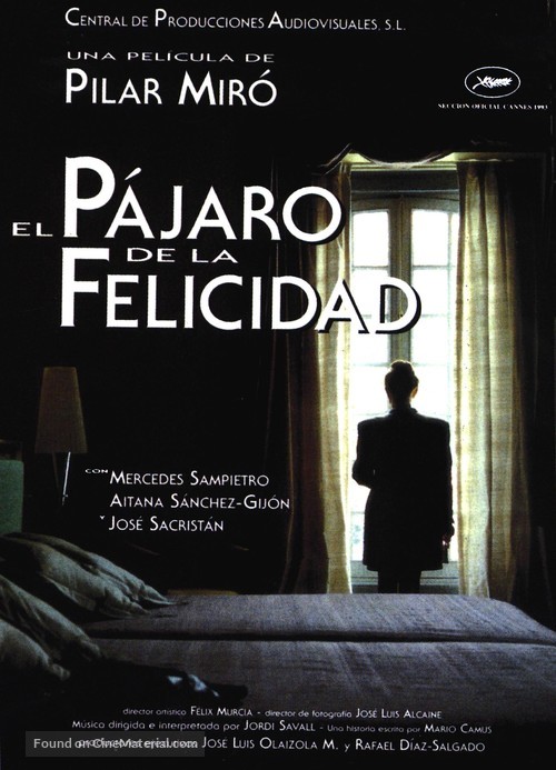 P&aacute;jaro de la felicidad, El - Spanish poster