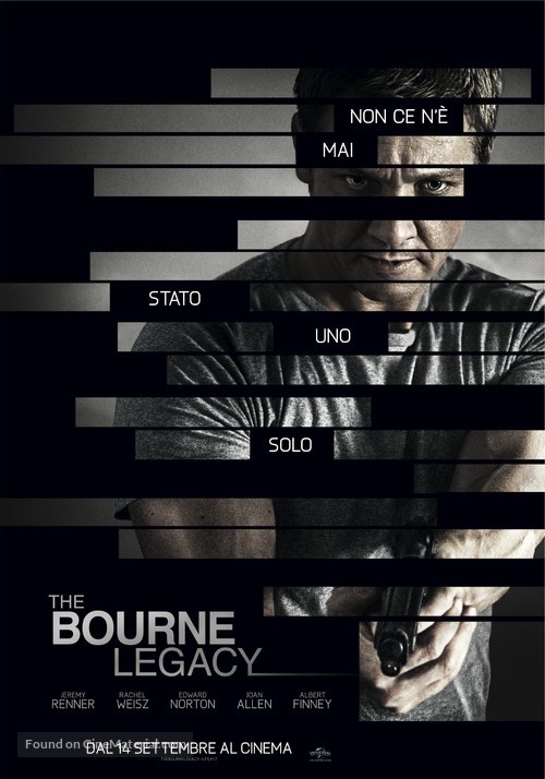The Bourne Legacy - Italian Movie Poster