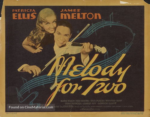 Melody for Two - Movie Poster