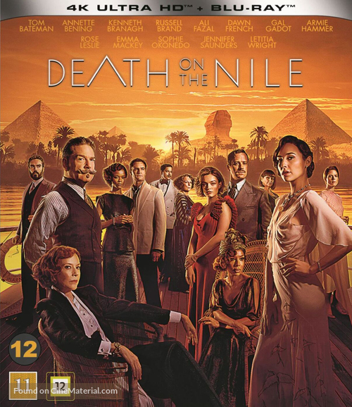 Death on the Nile - Danish Blu-Ray movie cover