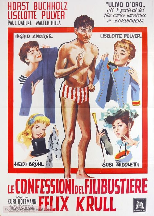 Bekenntnisse des Hochstaplers Felix Krull - Italian Movie Poster