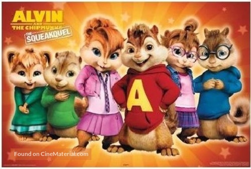 Alvin and the Chipmunks: The Squeakquel - poster