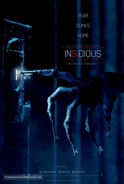 Insidious: The Last Key - Indian Movie Poster