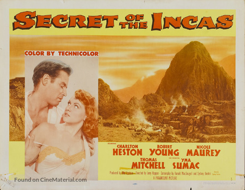 Secret of the Incas - Movie Poster