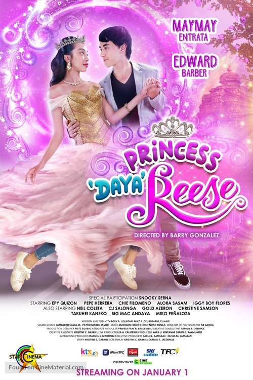 Princess Dayareese - Philippine Movie Poster