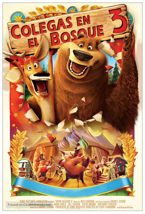 Open Season 3 - Spanish Movie Poster