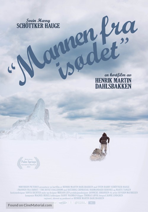 Mannen fra is&Atilde;&cedil;det - Norwegian Movie Poster