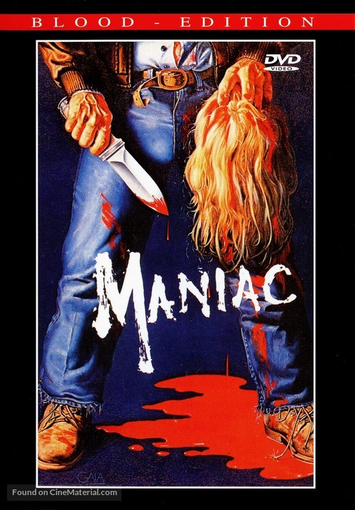 Maniac - German DVD movie cover