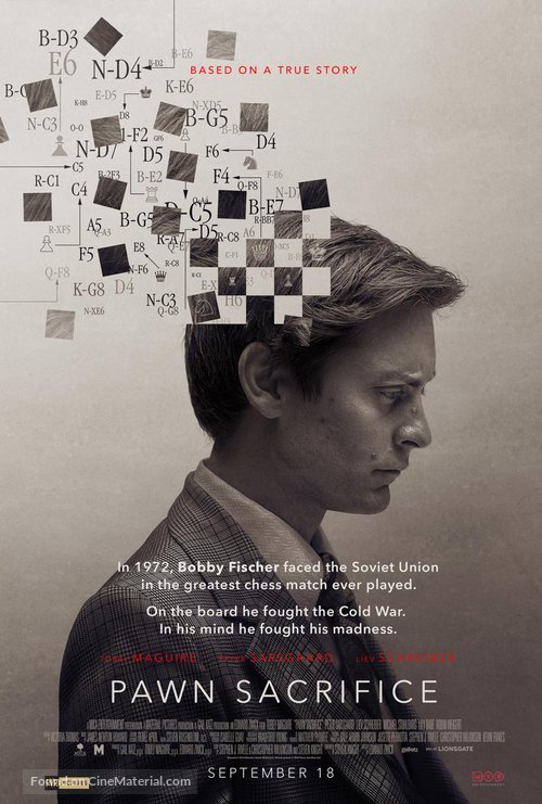 Pawn Sacrifice - Indian Movie Poster