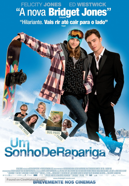 Chalet Girl - Portuguese Movie Poster