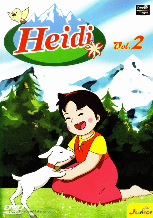 &quot;Heidi&quot; - French DVD movie cover