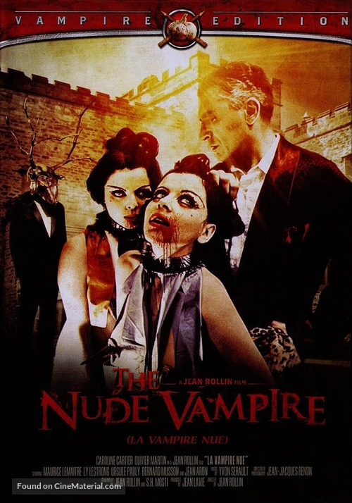 La vampire nue - Dutch DVD movie cover