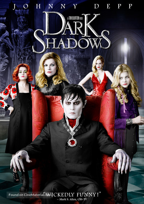Dark Shadows - DVD movie cover