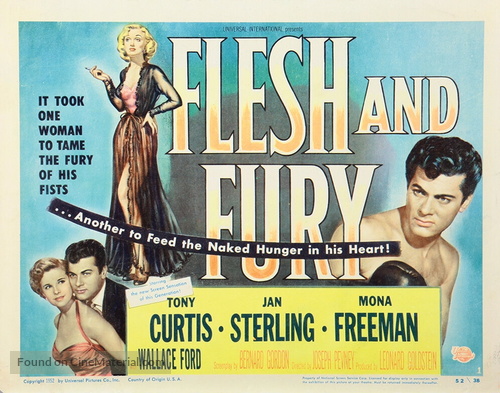 Flesh and Fury - Movie Poster
