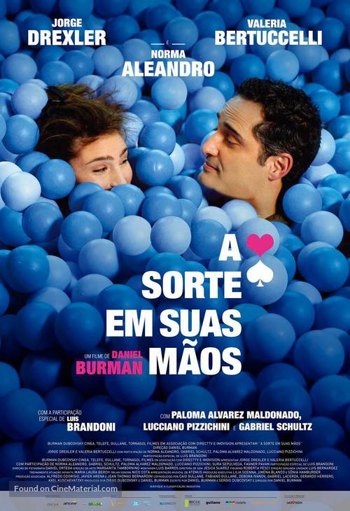 La suerte en tus manos - Brazilian Movie Poster