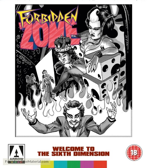 Forbidden Zone - British Blu-Ray movie cover