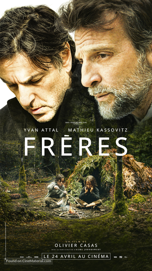 Fr&egrave;res - French Movie Poster