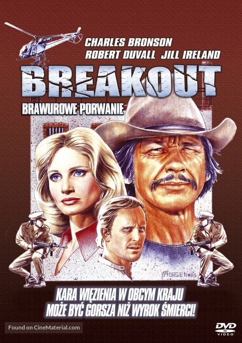Breakout - Polish DVD movie cover