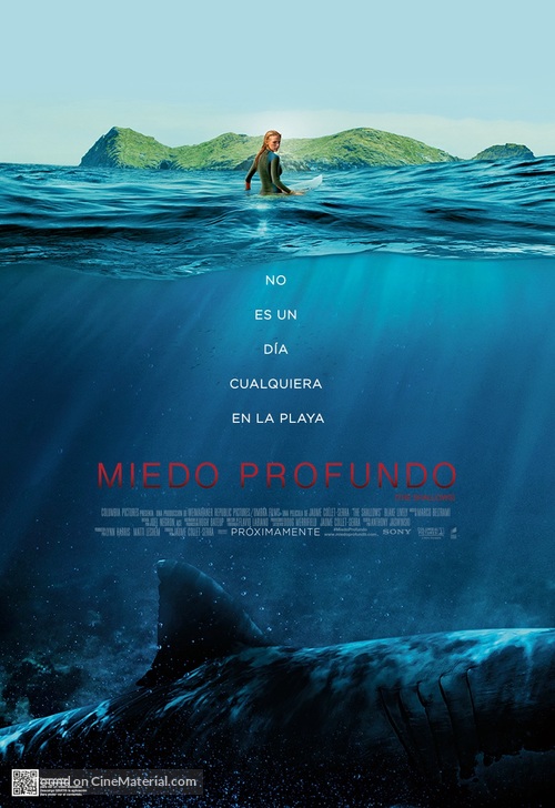 The Shallows - Peruvian Movie Poster