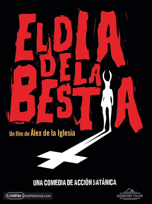 El d&iacute;a de la bestia - Spanish Blu-Ray movie cover