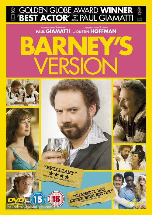 Barney&#039;s Version - British DVD movie cover