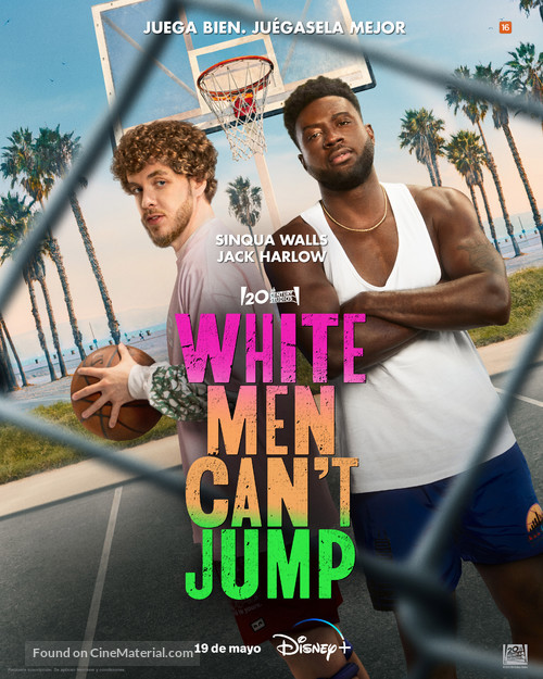 White Men Can&#039;t Jump - Spanish Movie Poster