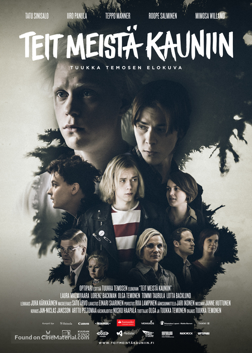 Teit meist&auml; kauniin - Finnish Movie Poster