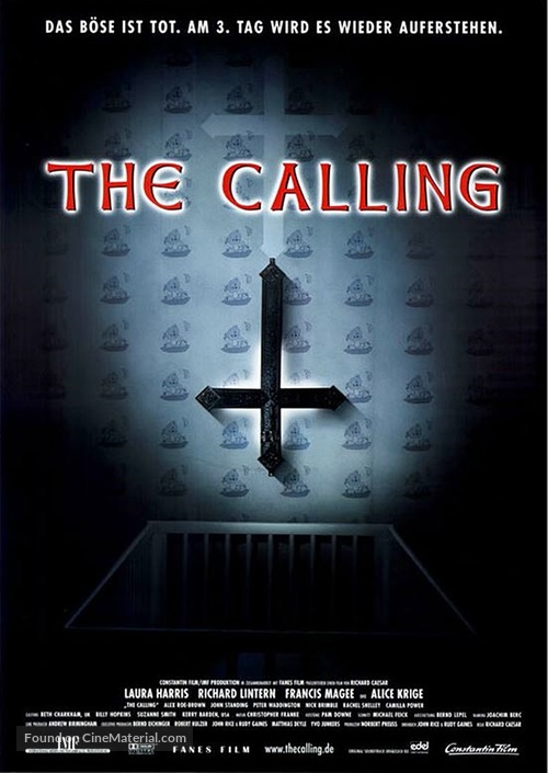 The Calling - German Movie Poster