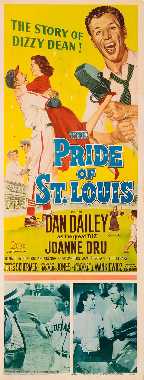 The Pride of St. Louis - Movie Poster