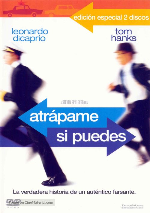Catch Me If You Can - Spanish Movie Cover