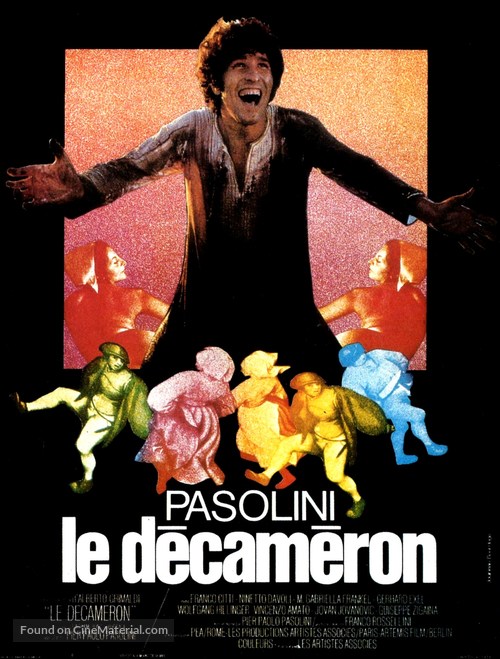 Il Decameron - French Movie Poster